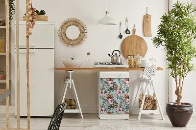 Dekoratív mosogatógép mágnes Hibiszkusz virágok