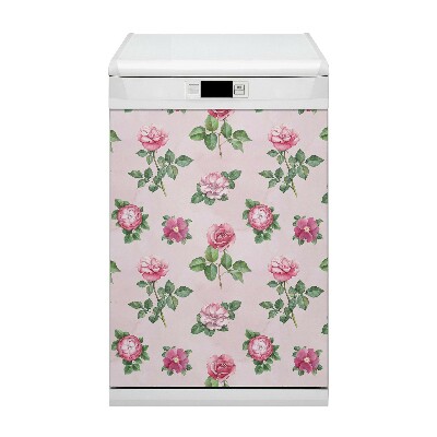Dekoratív mágnes mosogatógéphez Rózsa tüskékkel