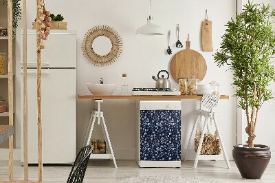 Dekoratív mágnes mosogatógéphez Skandináv levelek