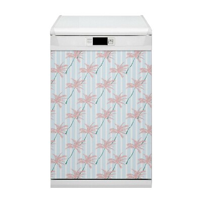 Dekoratív mosogatógép mágnes pálmalevelek