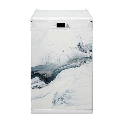 Dekoratív mosogatógép mágnes Téli absztrakció