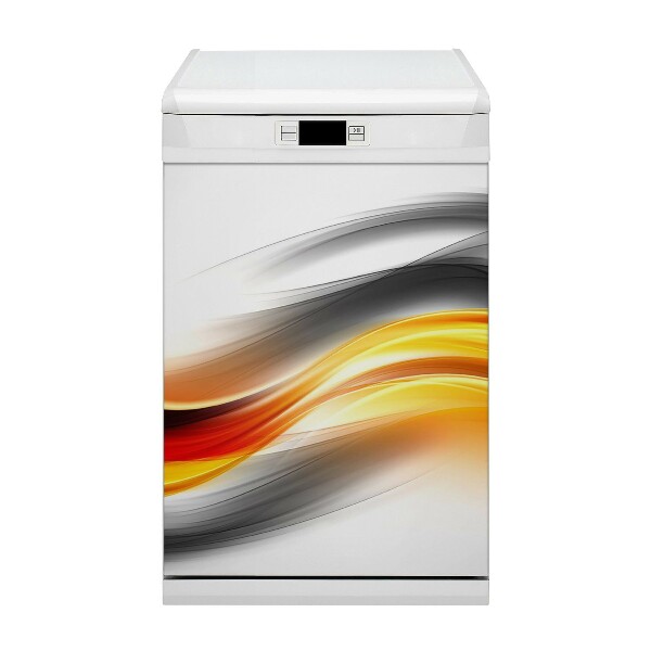 Dekoratív mágnes mosogatógéphez Absztrakció