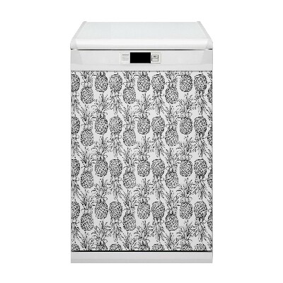 Dekoratív mágnes mosogatógéphez Ananász