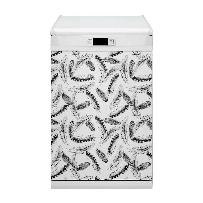 Dekoratív mosogatógép mágnes Tollak