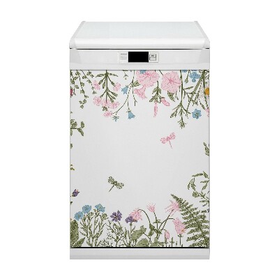 Dekoratív mágnes mosogatógéphez Tavaszi virágok