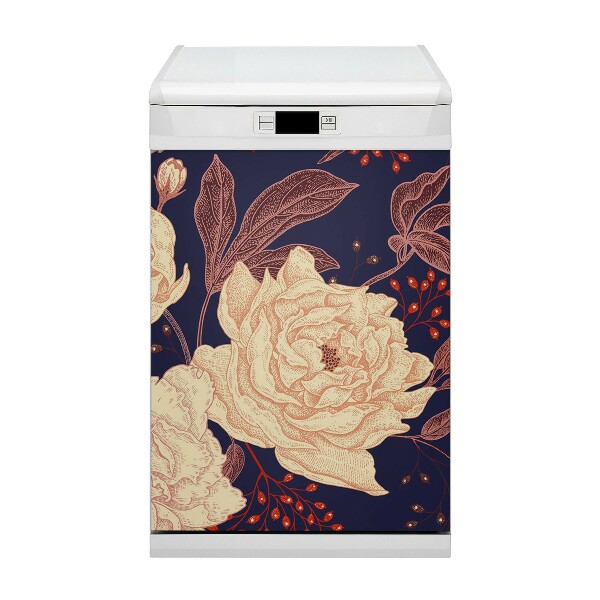 Dekoratív mágnes mosogatógéphez Rose Rowannal