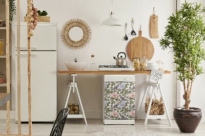 Dekoratív mosogatógép mágnes Pillangók és virágok