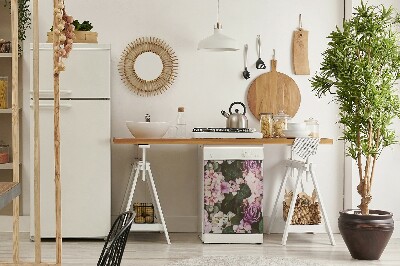 Dekoratív mágnes mosogatógéphez Barokk virágok