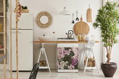 Dekoratív mágnes mosogatógéphez Barokk virágok