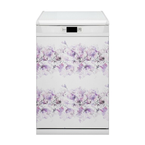 Dekoratív mágnes mosogatógéphez Virág absztrakció