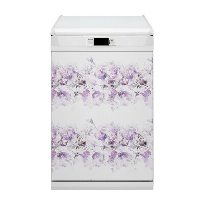 Dekoratív mágnes mosogatógéphez Virág absztrakció