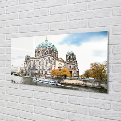 Akrilkép Németország Berlin Cathedral River