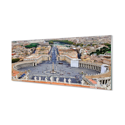 Akrilkép Róma Vatikán tér panoráma