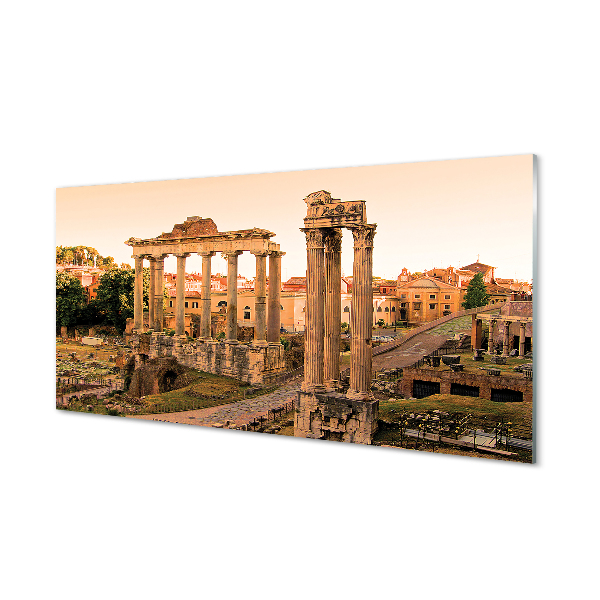 Akrilkép Róma Roman Forum napkelte