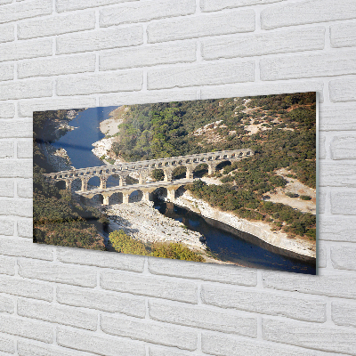 Akrilkép Róma Aqueduct folyó