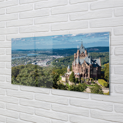Akrilkép Németország Panoráma a város vár
