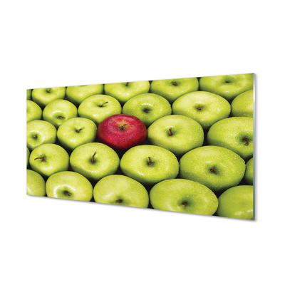 Akrilkép Zöld és piros alma