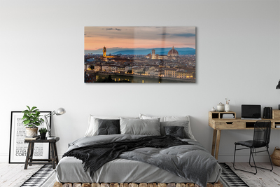 Akrilkép Olaszország Panorama székesegyház hegyek