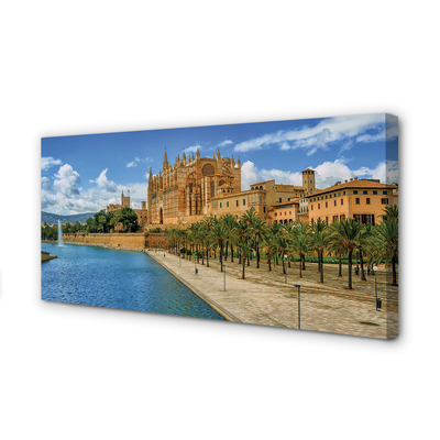 Canvas képek Spanyolország gótikus katedrális tenyér