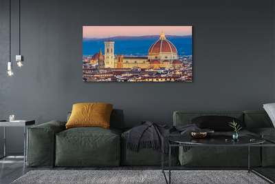 Canvas képek Olaszország székesegyház panoráma éjszaka