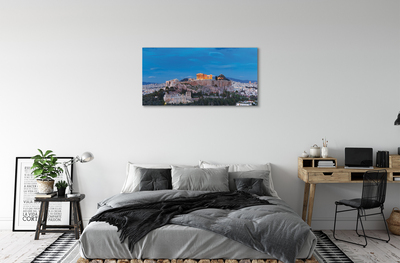 Canvas képek Görögország Panorama of Athens