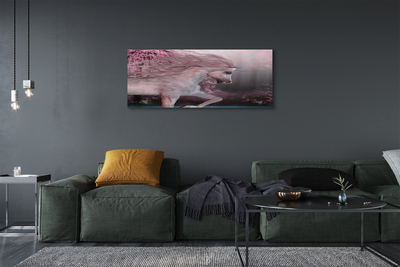 Canvas képek Unicorn fák tó