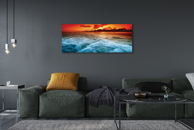 Canvas képek Sea fa nyugati