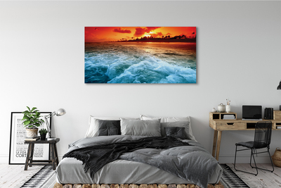 Canvas képek Sea fa nyugati