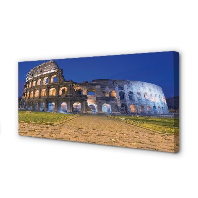 Canvas képek Sunset Róma Colosseum