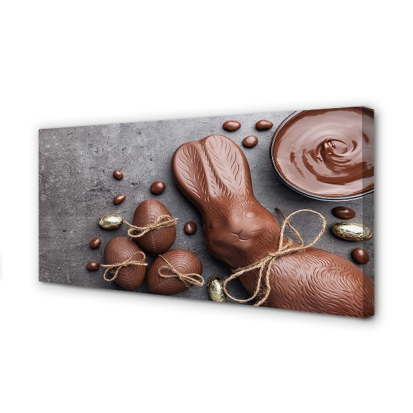 Canvas képek Csokoládébonbon nyúl