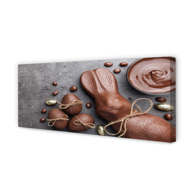 Canvas képek Csokoládébonbon nyúl