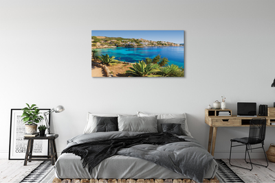 Canvas képek Spanyolország Coast tengeri város