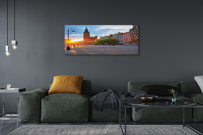 Canvas képek Gdańsk óvárosának napkelte