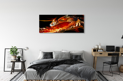 Canvas képek Tűzokádó sárkány