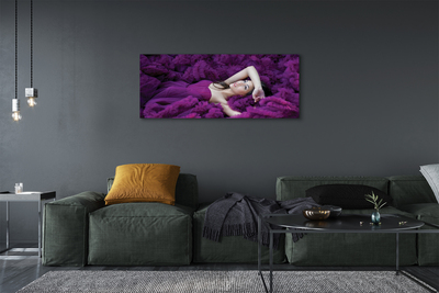 Canvas képek női lila