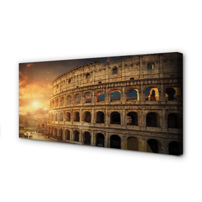 Canvas képek Róma Colosseum naplemente