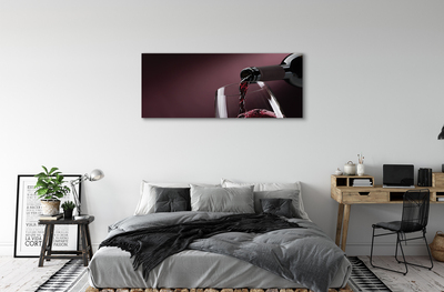 Canvas képek Maroon fehérbor