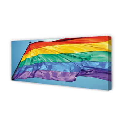 Canvas képek színes zászló