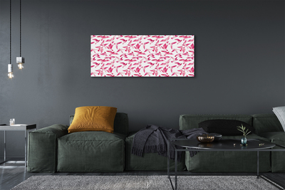 Canvas képek rózsaszín madarak