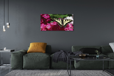 Canvas képek virágok pillangó