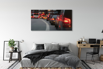 Canvas képek Cars Cork City utcai lámpák
