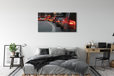 Canvas képek Cars Cork City utcai lámpák