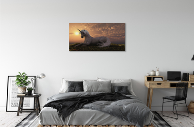 Canvas képek Unicorn hegyi naplemente