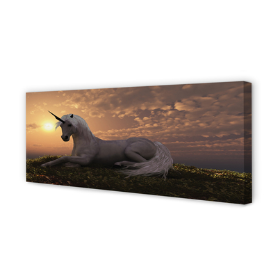 Canvas képek Unicorn hegyi naplemente