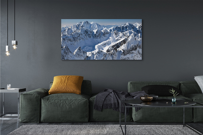 Canvas képek hegyi tél
