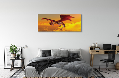 Canvas képek Felhők ég sárkány