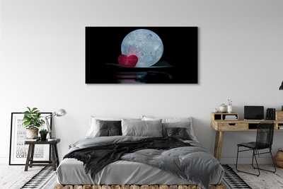 Canvas képek A szív a hold