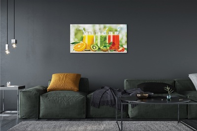 Canvas képek Koktélok Strawberry Kiwi