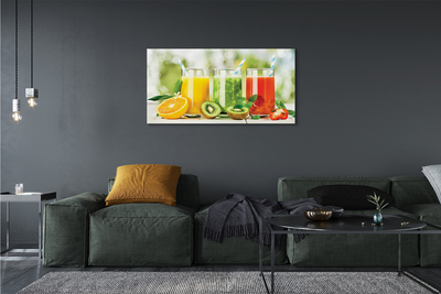 Canvas képek Koktélok Strawberry Kiwi