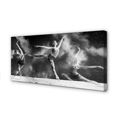 Canvas képek Női balerinák füst